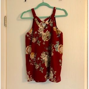 Doe and Rae floral top